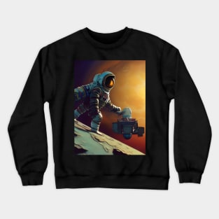 Walking on the Moon Crewneck Sweatshirt